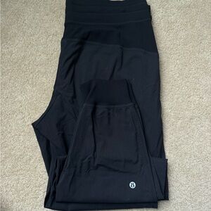 Lululemon Black dance studio jogger regular length